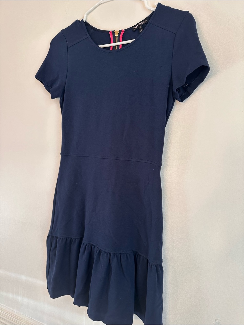 Juicy Couture Navy Mini Dress XS Sleeveless Fit & Flare